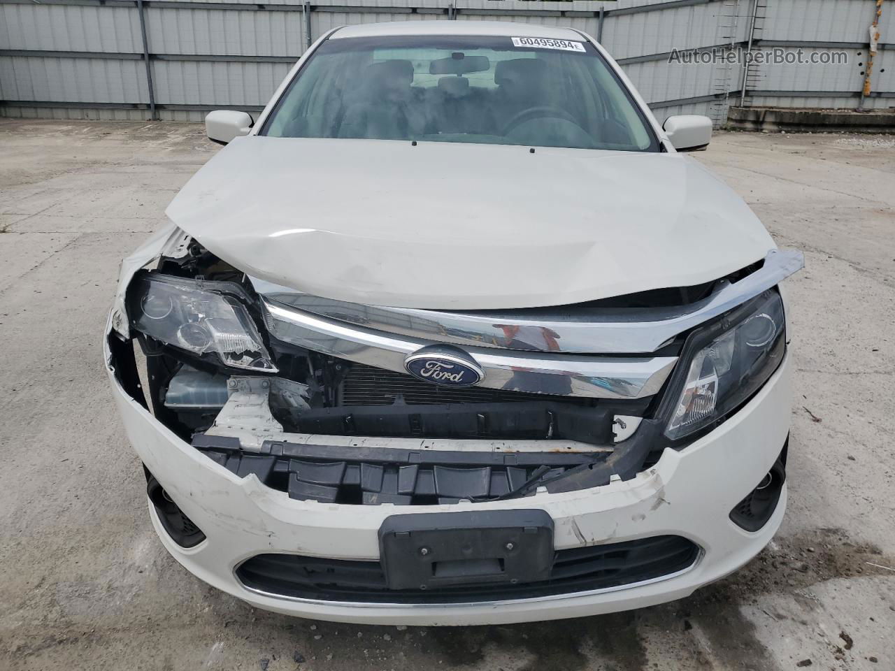 2012 Ford Fusion Se Белый vin: 3FAHP0HA7CR441887