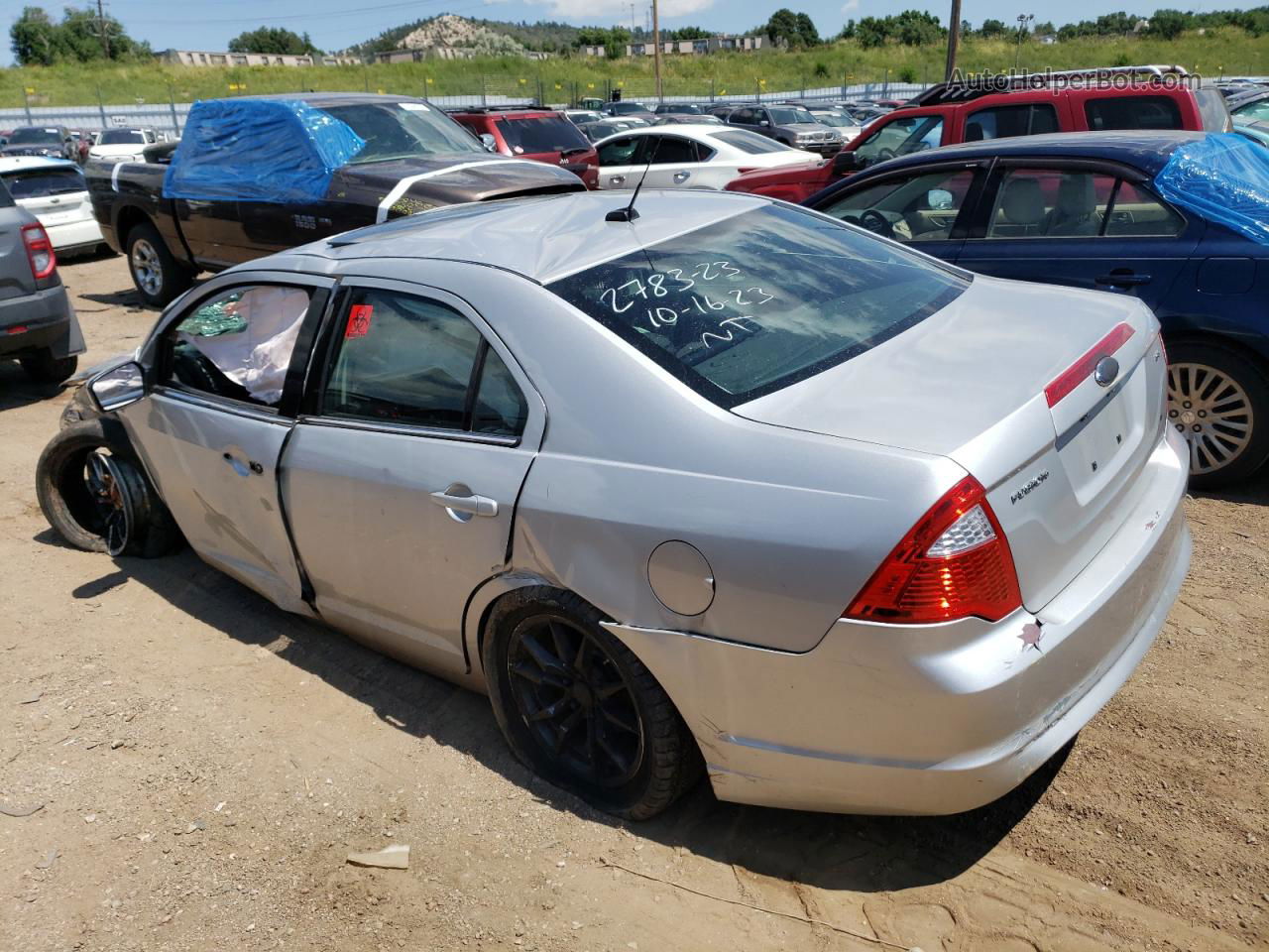 2010 Ford Fusion Se Silver vin: 3FAHP0HA8AR145037