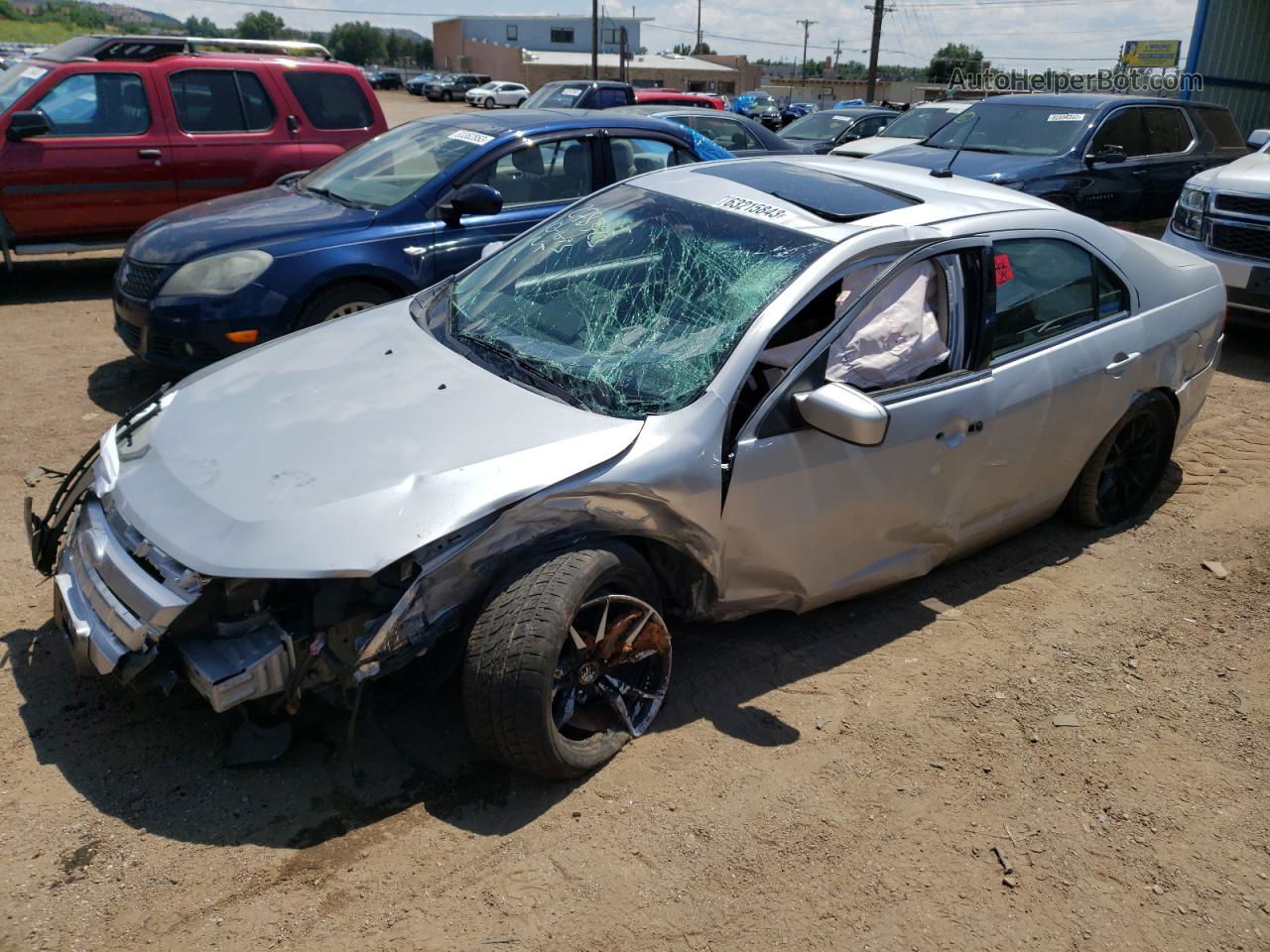 2010 Ford Fusion Se Silver vin: 3FAHP0HA8AR145037