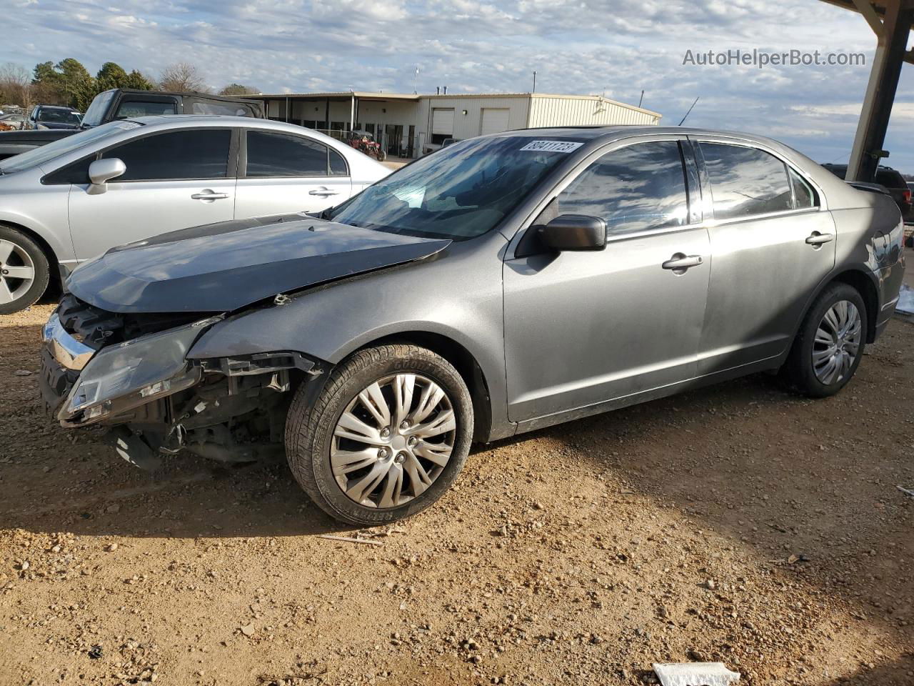 2010 Ford Fusion Se Gray vin: 3FAHP0HA8AR168522