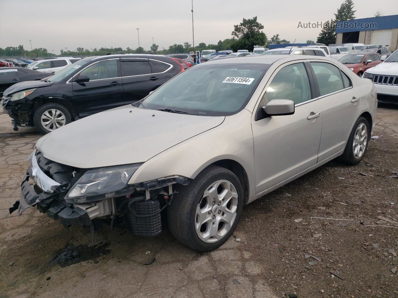 2010 Ford Fusion Se Silver vin: 3FAHP0HA8AR170139