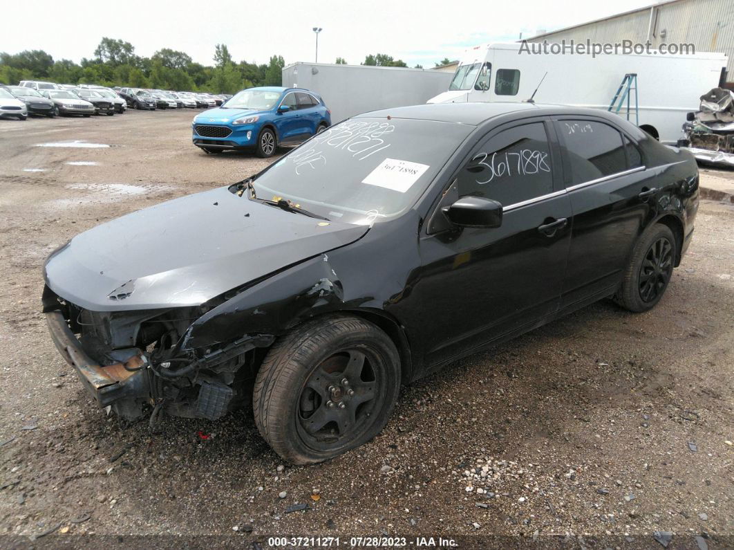 2010 Ford Fusion Se Black vin: 3FAHP0HA8AR196076