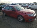 2010 Ford Fusion Se Красный vin: 3FAHP0HA8AR222353