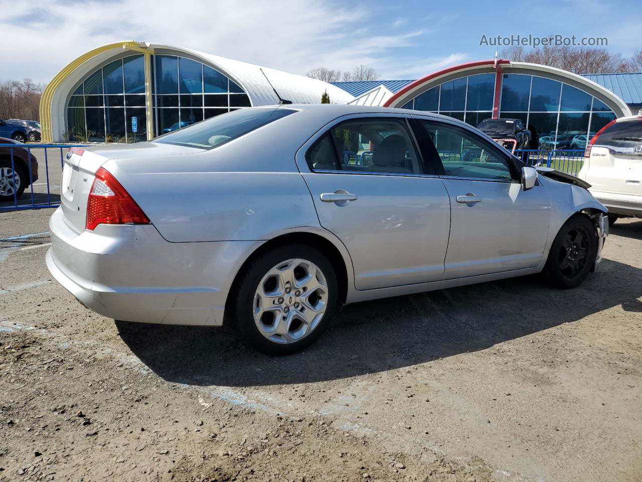 2010 Ford Fusion Se Серебряный vin: 3FAHP0HA8AR227326