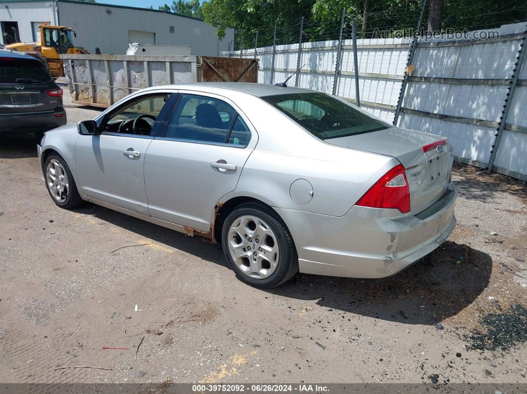 2010 Ford Fusion Se Серебряный vin: 3FAHP0HA8AR259466