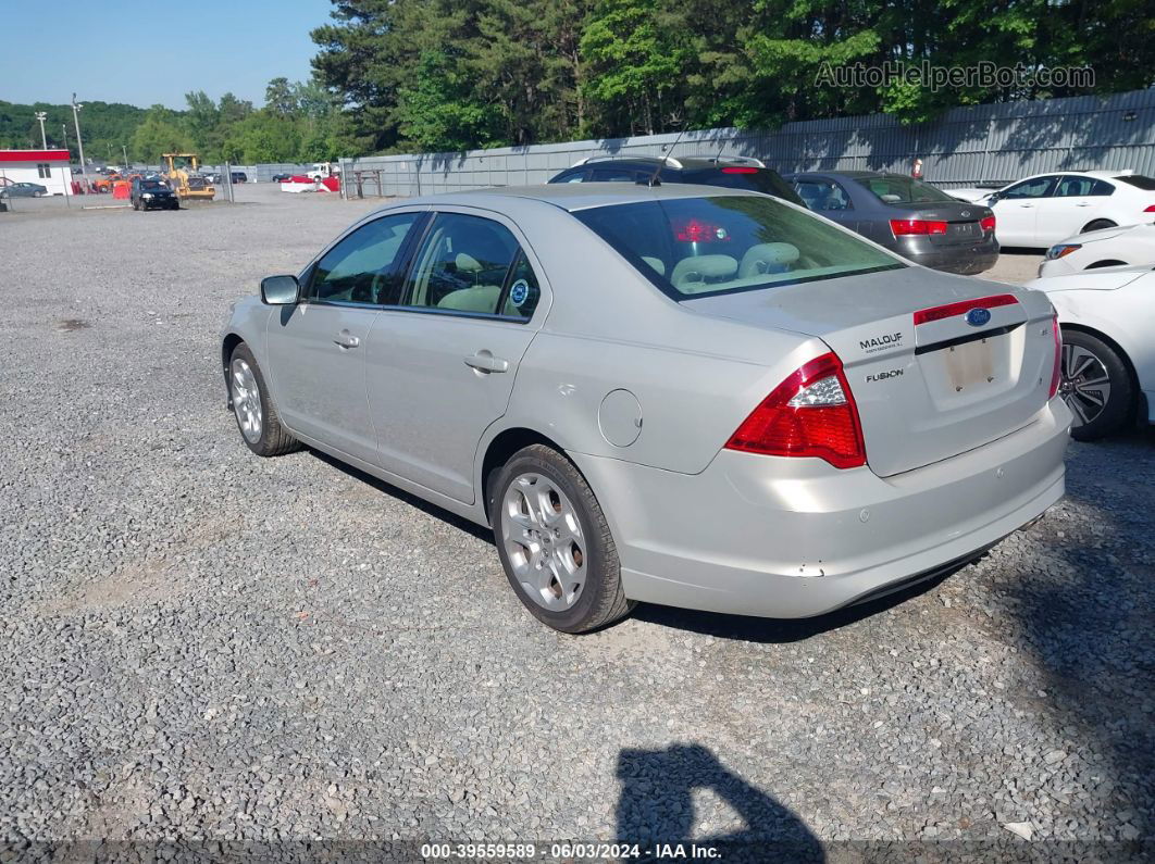 2010 Ford Fusion Se Silver vin: 3FAHP0HA8AR344534