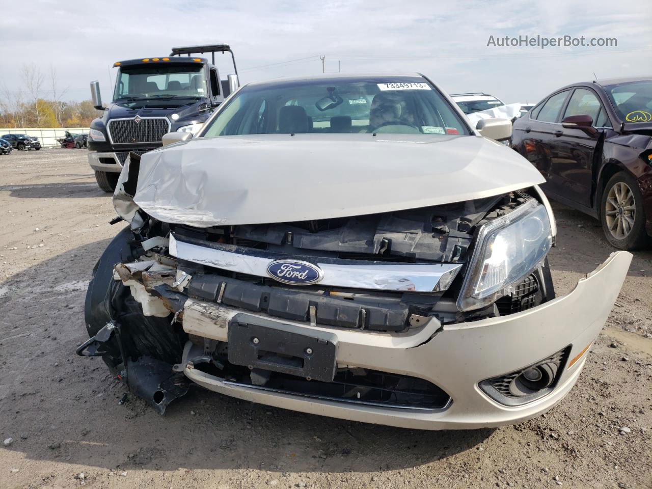 2010 Ford Fusion Se Silver vin: 3FAHP0HA8AR364783