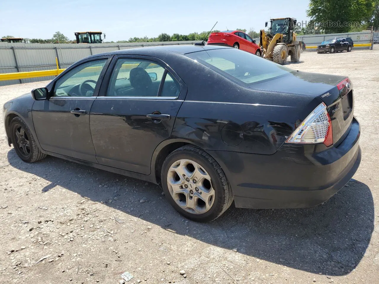 2010 Ford Fusion Se Black vin: 3FAHP0HA8AR389120