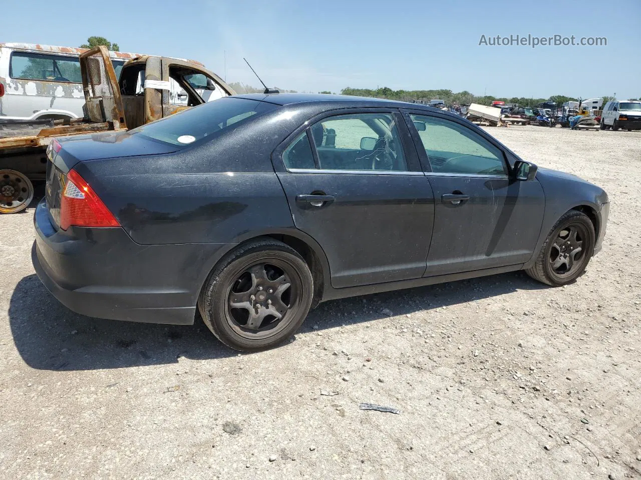 2010 Ford Fusion Se Черный vin: 3FAHP0HA8AR389120