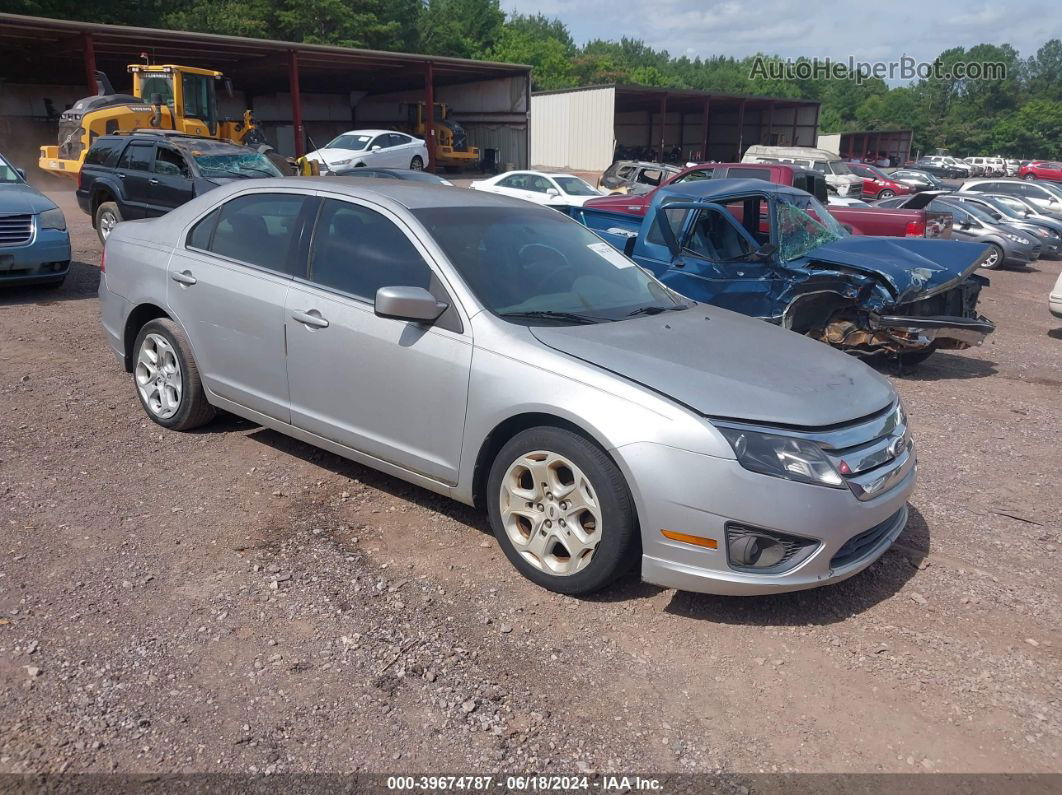 2010 Ford Fusion Se Silver vin: 3FAHP0HA8AR405722