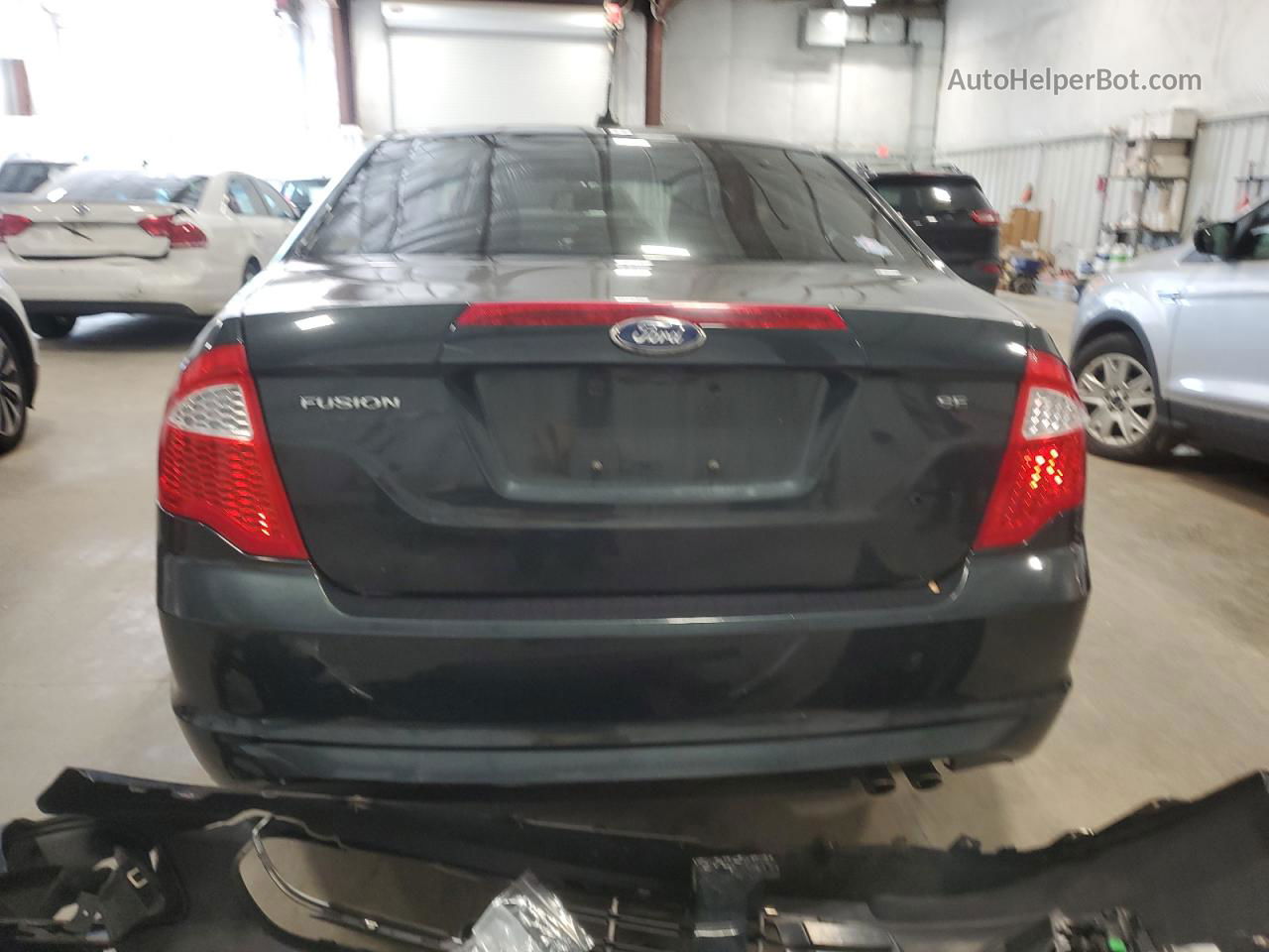 2010 Ford Fusion Se Charcoal vin: 3FAHP0HA8AR409026