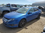 2012 Ford Fusion Se Blue vin: 3FAHP0HA8CR152582