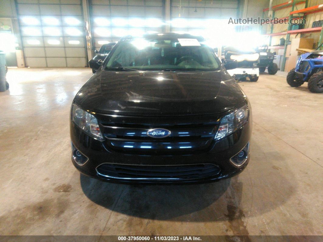 2012 Ford Fusion Se Black vin: 3FAHP0HA8CR162030