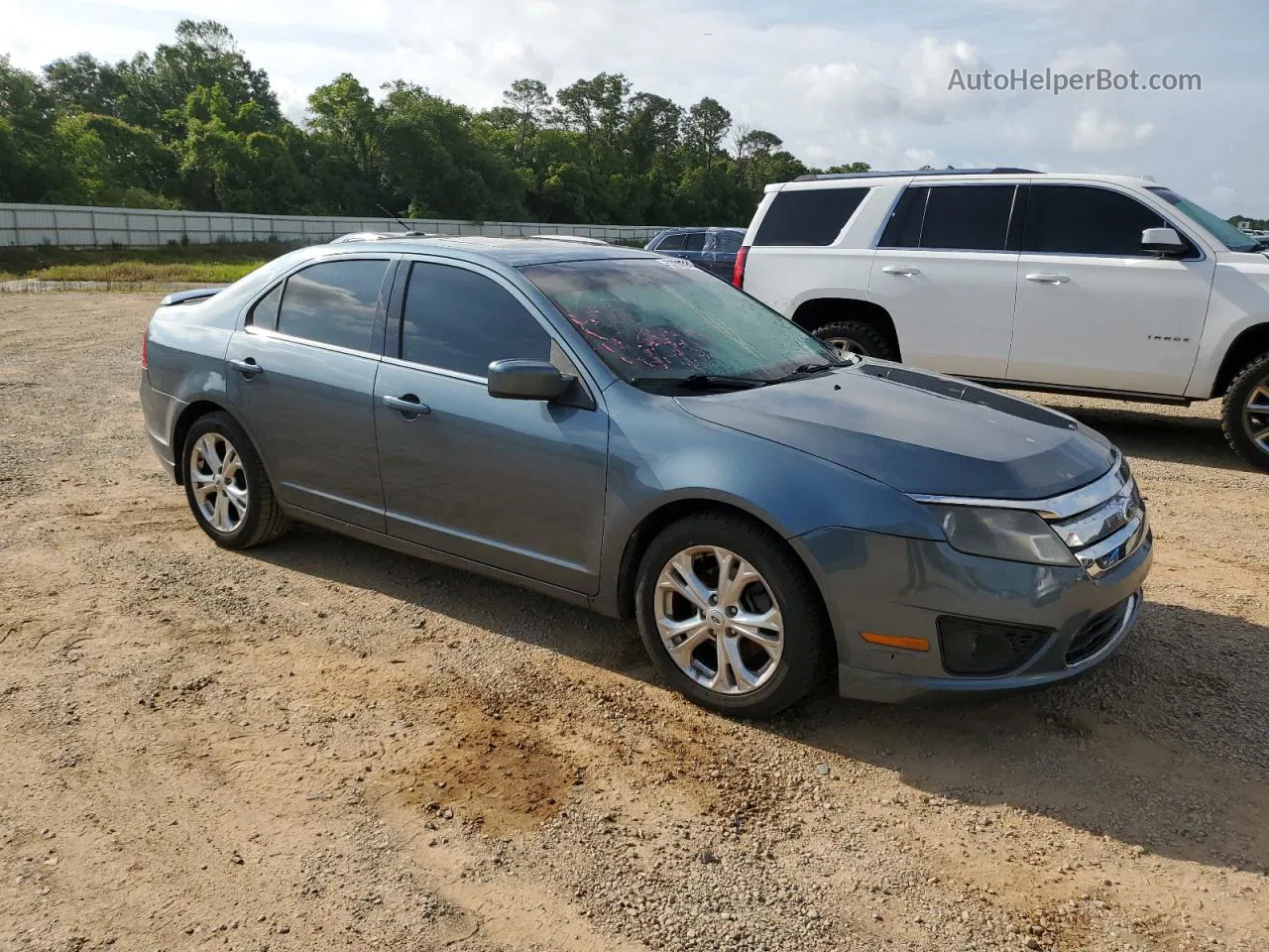 2012 Ford Fusion Se Blue vin: 3FAHP0HA8CR209752