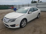 2012 Ford Fusion Se White vin: 3FAHP0HA8CR233257