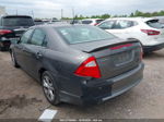 2012 Ford Fusion Se Gray vin: 3FAHP0HA8CR235980