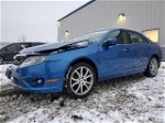 2012 Ford Fusion Se Blue vin: 3FAHP0HA8CR257445