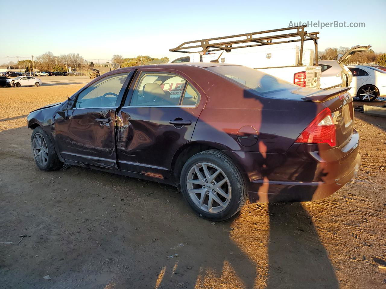 2012 Ford Fusion Se Maroon vin: 3FAHP0HA8CR325226