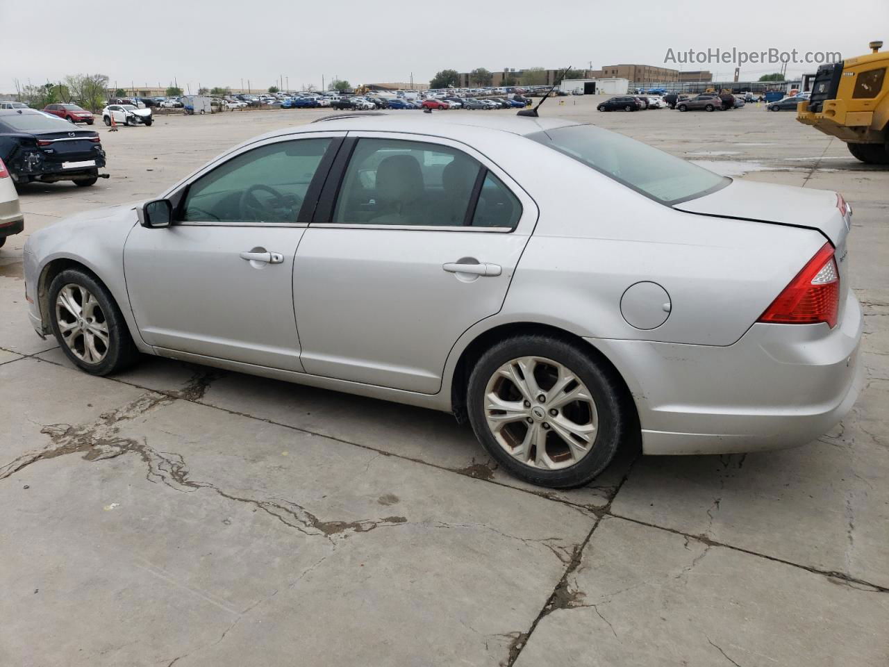 2012 Ford Fusion Se Silver vin: 3FAHP0HA8CR334623