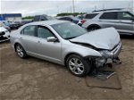 2012 Ford Fusion Se Silver vin: 3FAHP0HA8CR356783