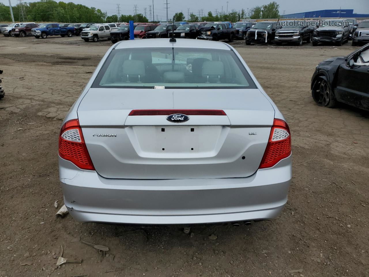 2012 Ford Fusion Se Серебряный vin: 3FAHP0HA8CR356783