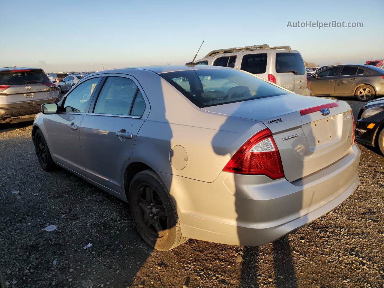 2010 Ford Fusion Se Silver vin: 3FAHP0HA9AR124478