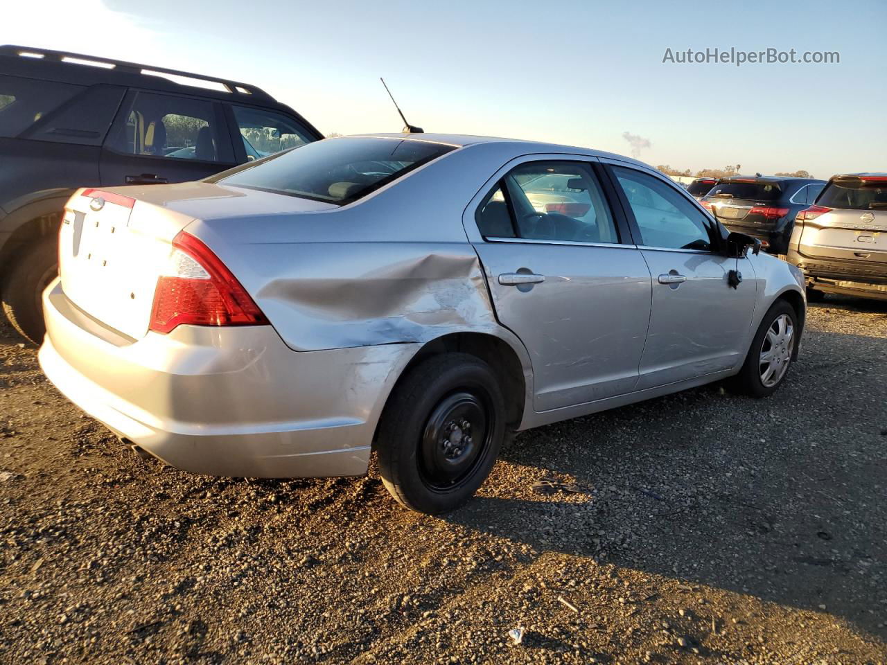 2010 Ford Fusion Se Серебряный vin: 3FAHP0HA9AR124478