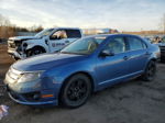 2010 Ford Fusion Se Blue vin: 3FAHP0HA9AR141605