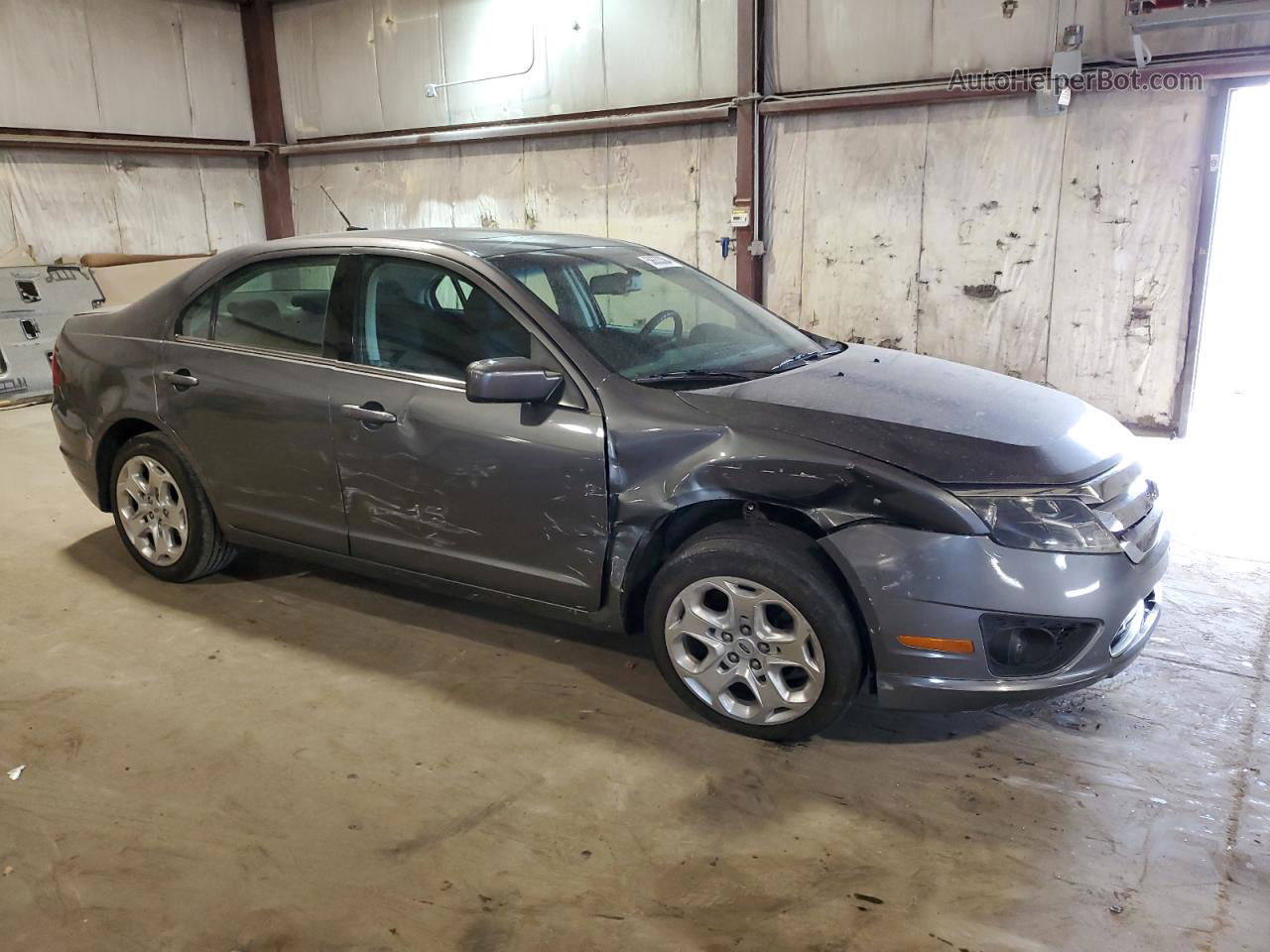 2010 Ford Fusion Se Gray vin: 3FAHP0HA9AR160199