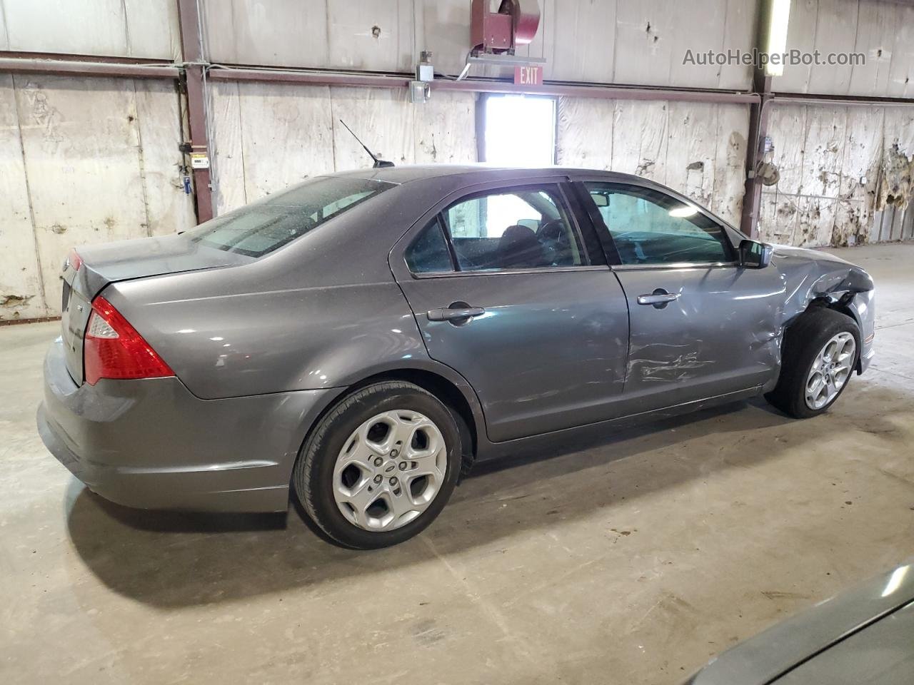 2010 Ford Fusion Se Gray vin: 3FAHP0HA9AR160199