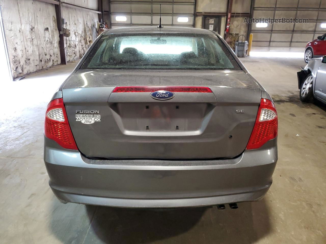 2010 Ford Fusion Se Gray vin: 3FAHP0HA9AR160199