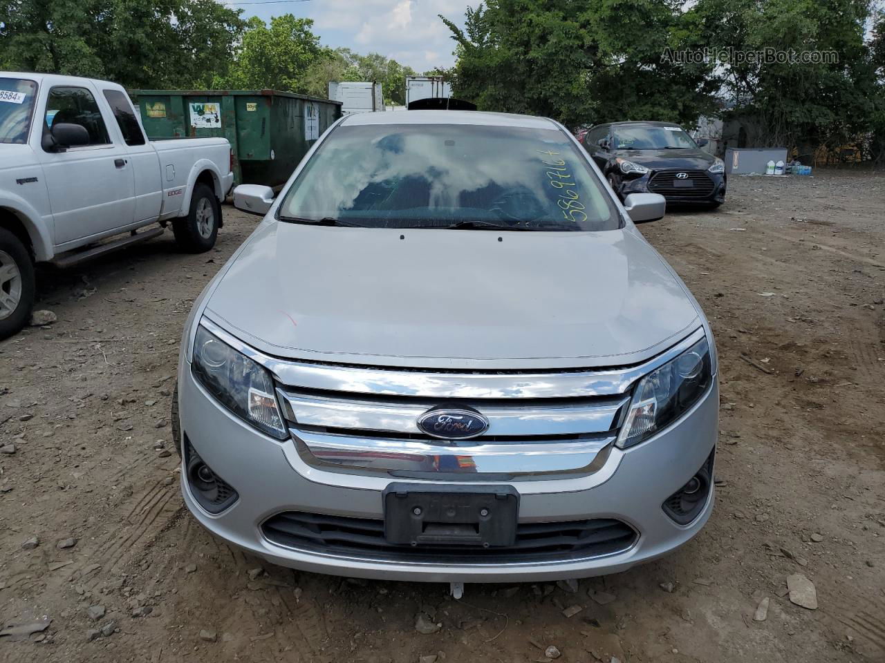 2010 Ford Fusion Se Серебряный vin: 3FAHP0HA9AR262280