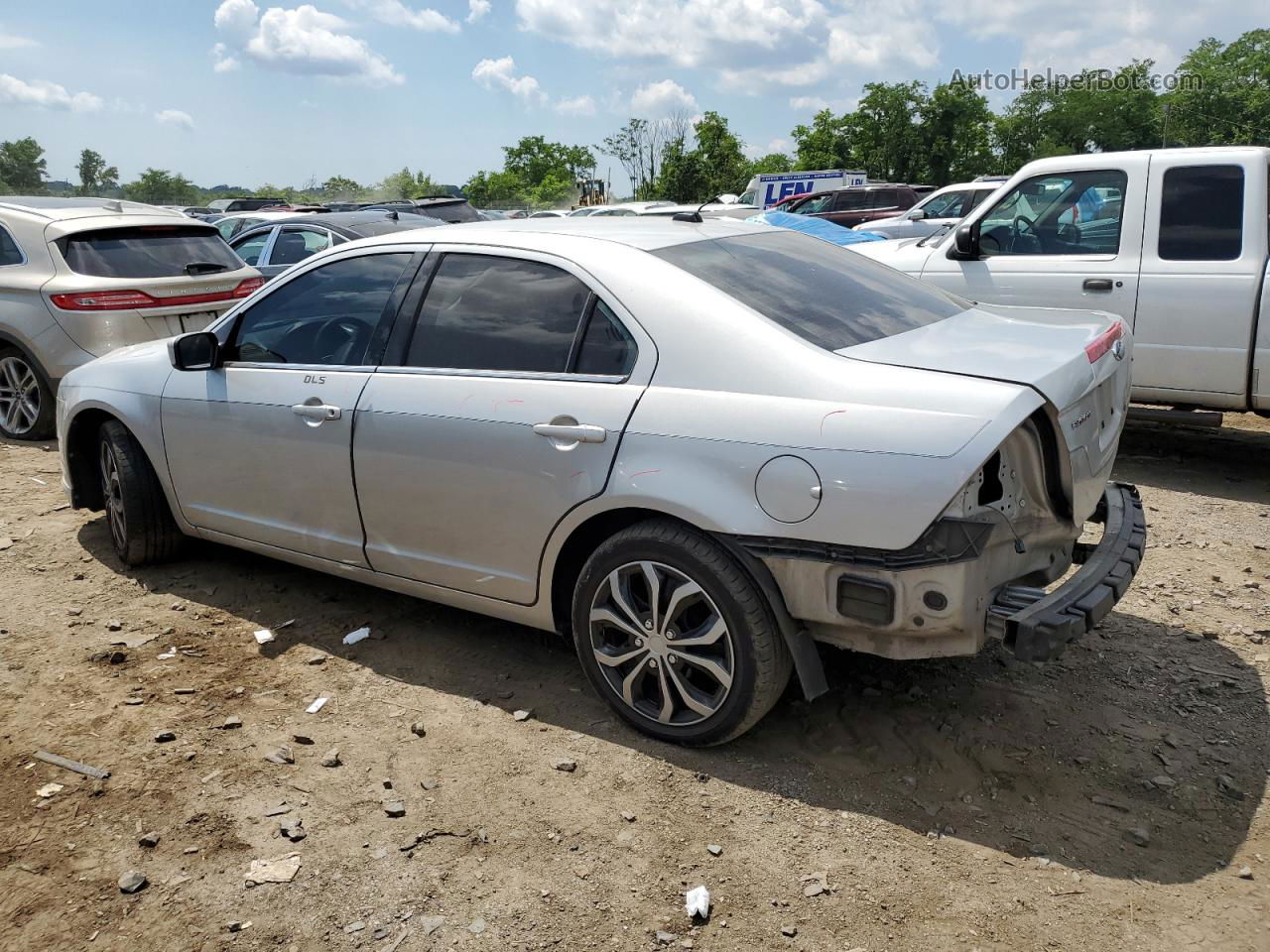 2010 Ford Fusion Se Silver vin: 3FAHP0HA9AR262280