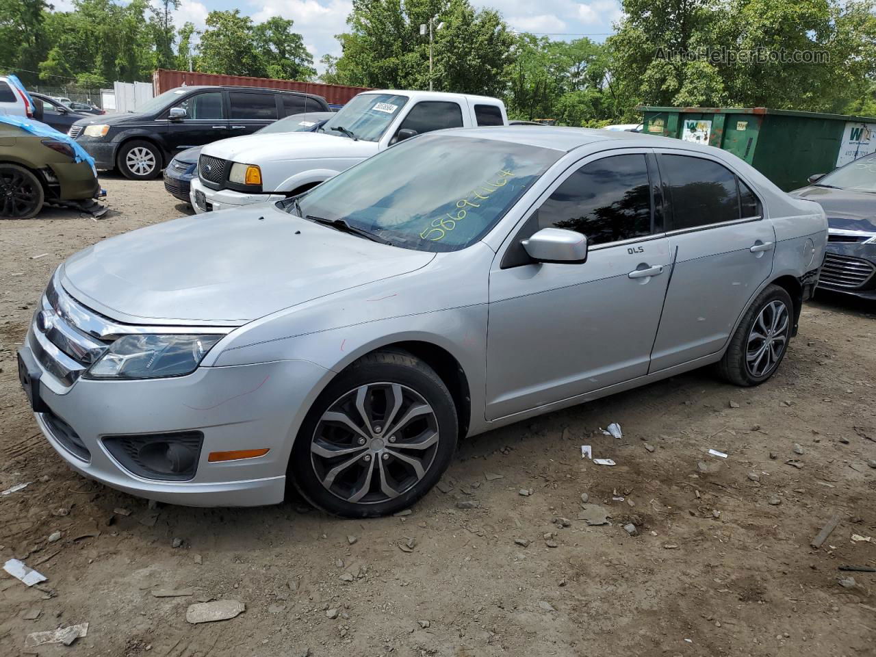 2010 Ford Fusion Se Silver vin: 3FAHP0HA9AR262280