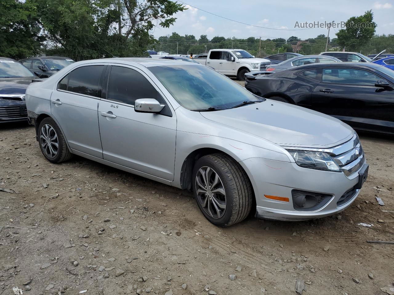 2010 Ford Fusion Se Серебряный vin: 3FAHP0HA9AR262280