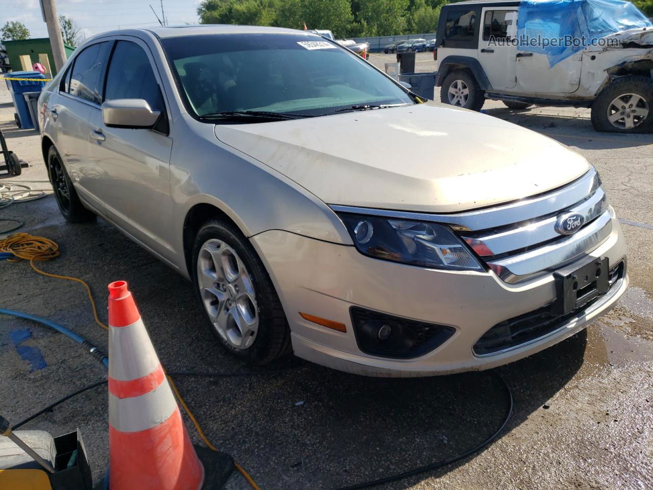 2010 Ford Fusion Se Бежевый vin: 3FAHP0HA9AR270847