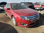 2010 Ford Fusion Se Red vin: 3FAHP0HA9AR275174