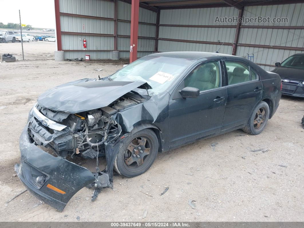 2010 Ford Fusion Se Black vin: 3FAHP0HA9AR326589