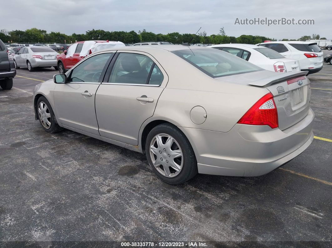 2010 Ford Fusion Se Tan vin: 3FAHP0HA9AR412341