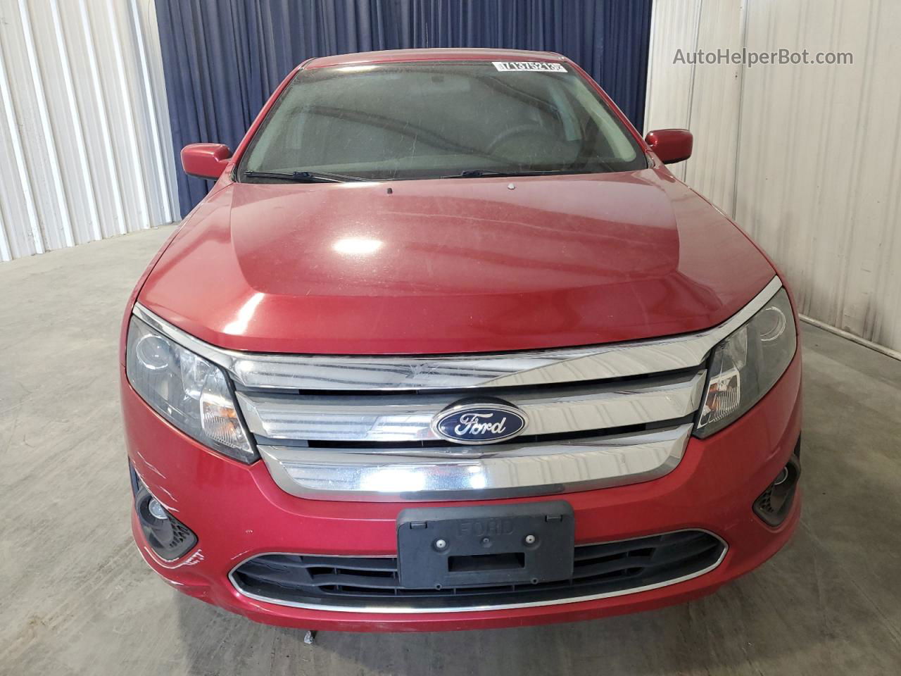 2012 Ford Fusion Se Red vin: 3FAHP0HA9CR155264