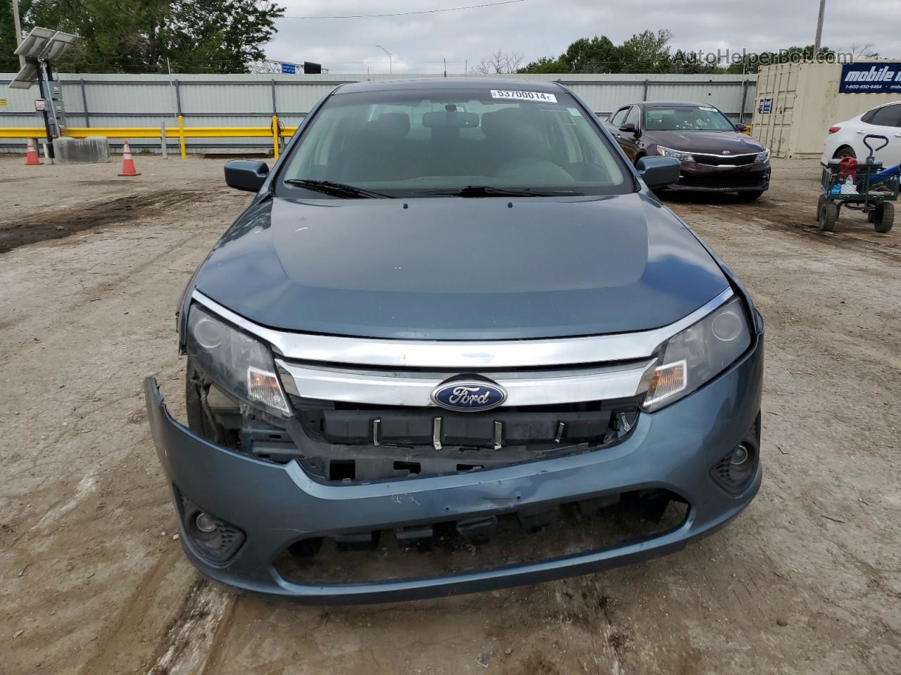 2012 Ford Fusion Se Teal vin: 3FAHP0HA9CR221134