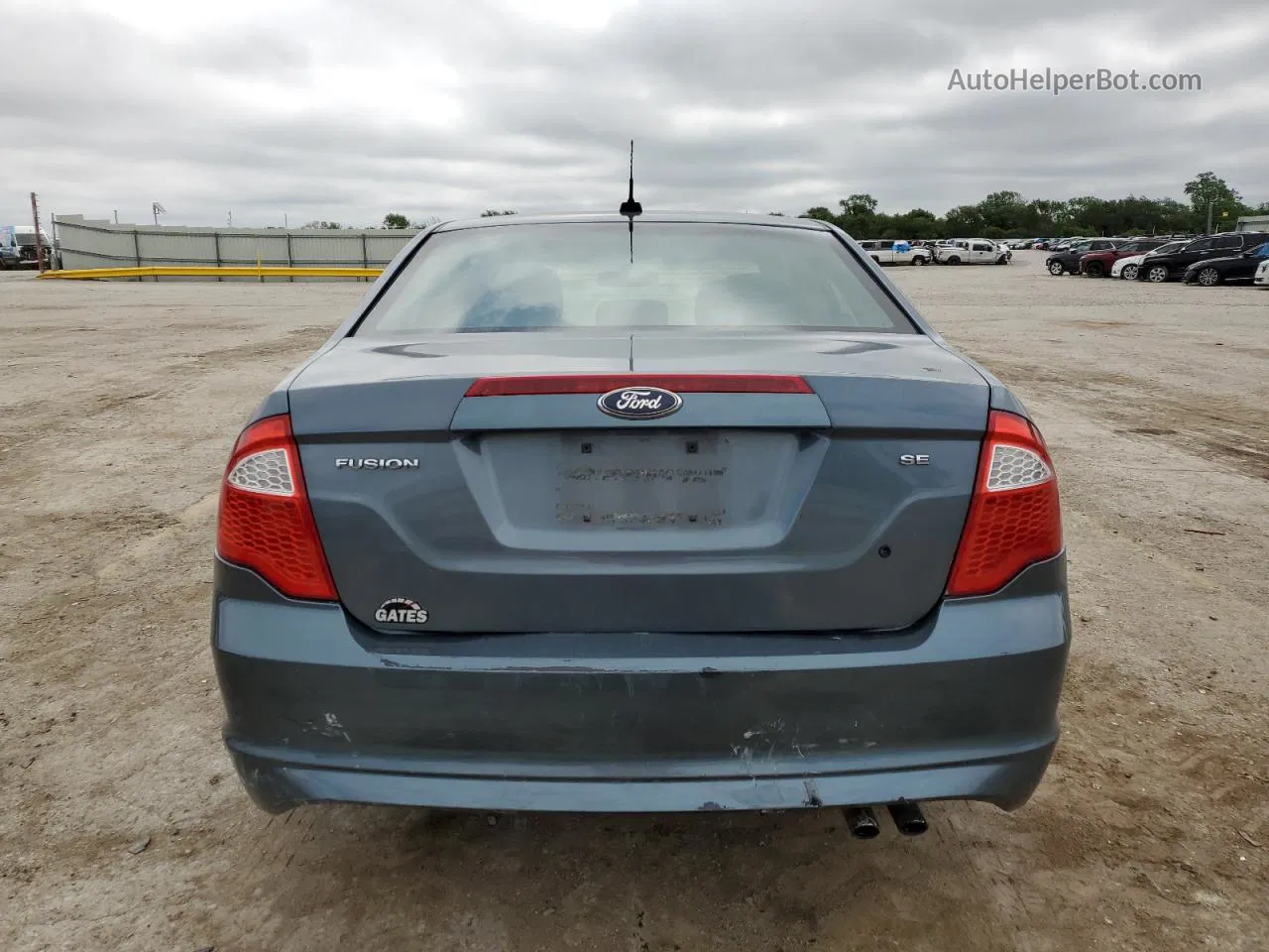 2012 Ford Fusion Se Teal vin: 3FAHP0HA9CR221134