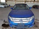 2012 Ford Fusion Se Blue vin: 3FAHP0HA9CR305454