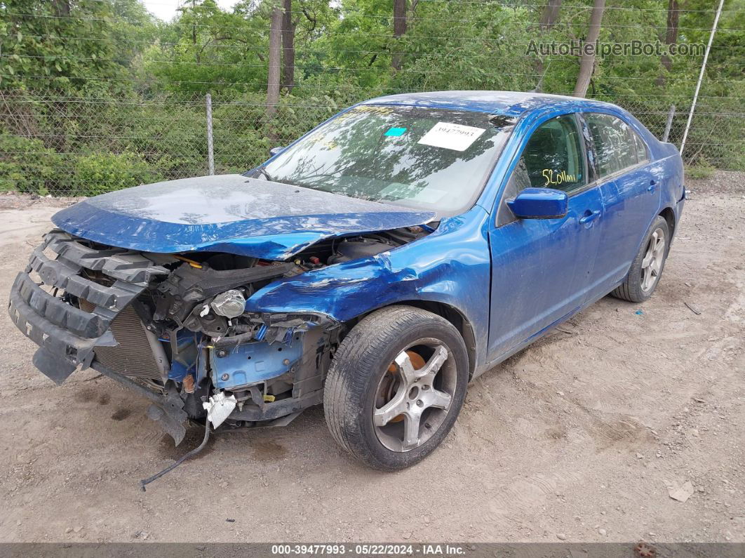 2012 Ford Fusion Se Синий vin: 3FAHP0HA9CR353844