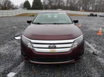 2012 Ford Fusion Se Burgundy vin: 3FAHP0HA9CR432902