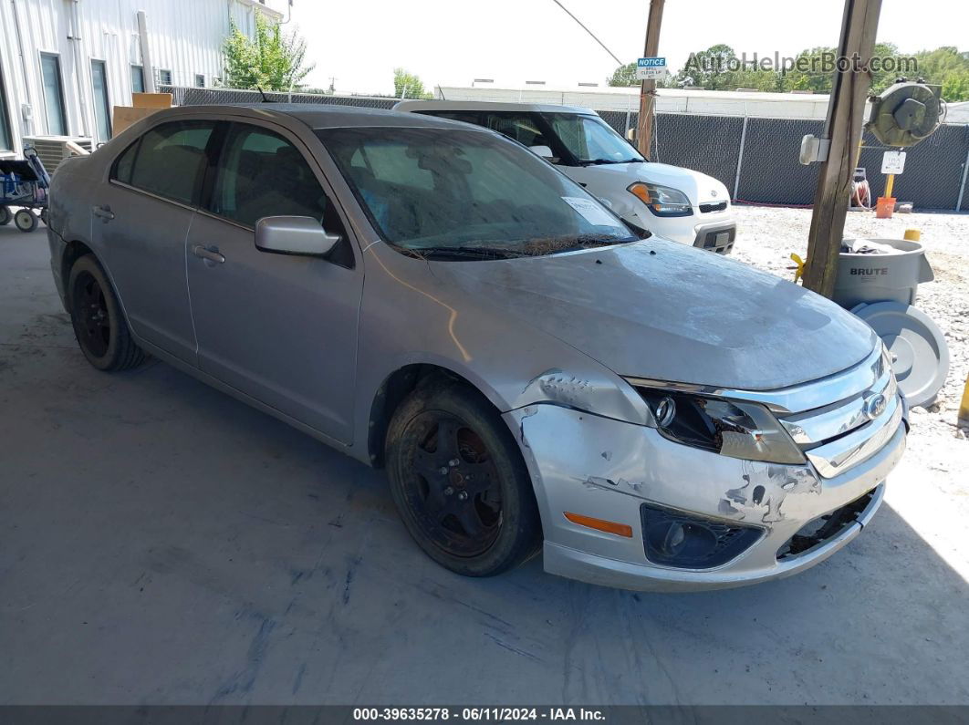 2010 Ford Fusion Se Серебряный vin: 3FAHP0HAXAR158624