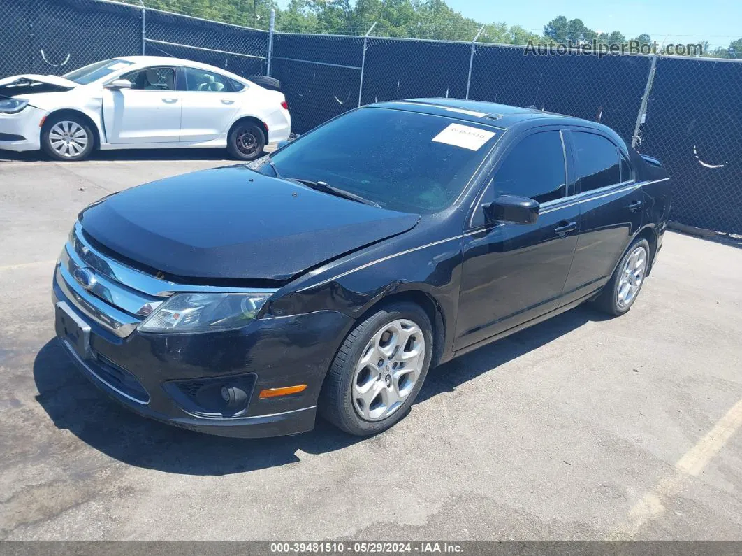 2010 Ford Fusion Se Black vin: 3FAHP0HAXAR178713