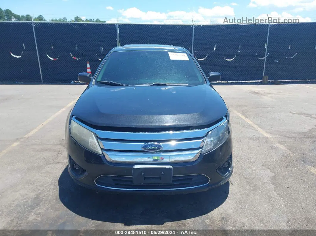 2010 Ford Fusion Se Black vin: 3FAHP0HAXAR178713