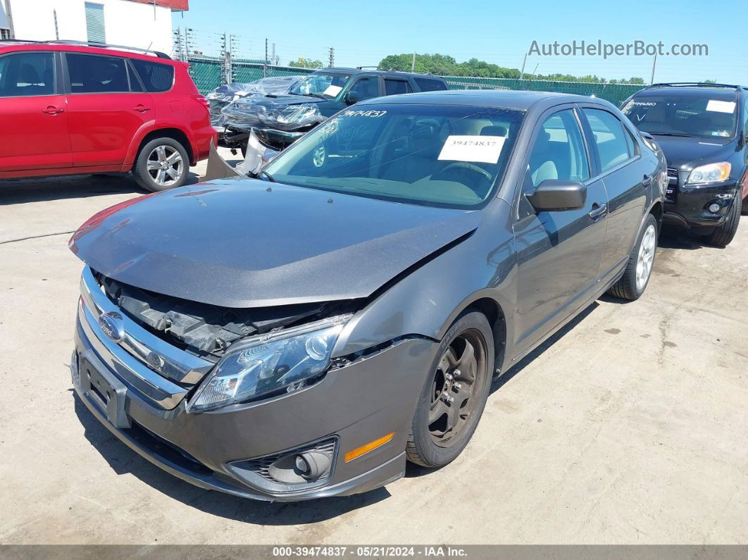 2010 Ford Fusion Se Gray vin: 3FAHP0HAXAR224508