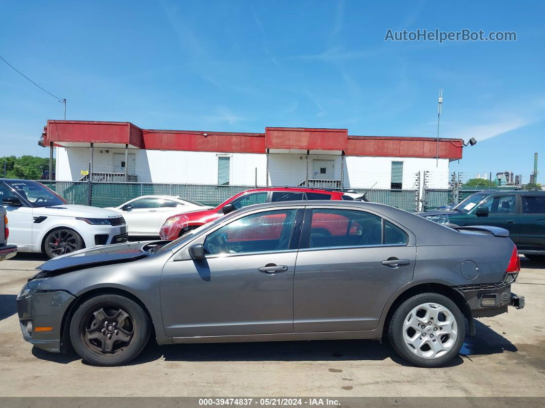 2010 Ford Fusion Se Gray vin: 3FAHP0HAXAR224508